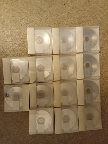 14kpl Sony Neige käyttämättömät minidiscit