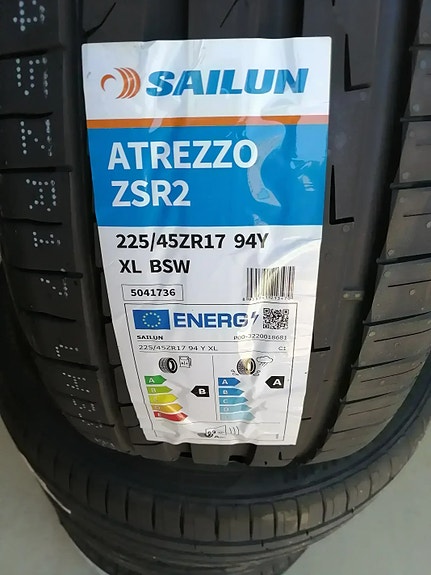 225/45R17 kesärenkaat sis työt