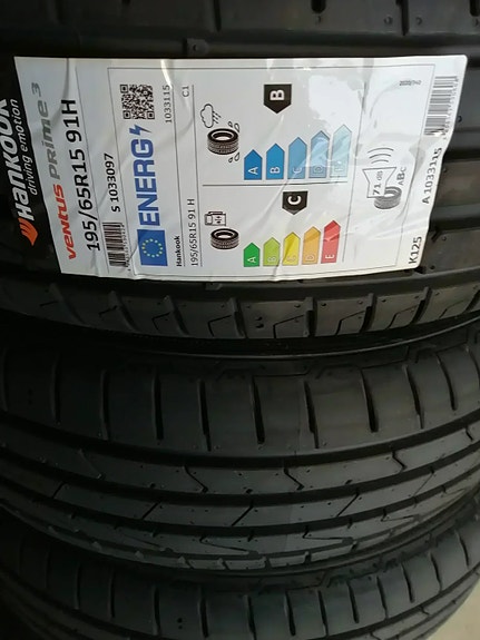 195/65R15 HANKOOK kesärenkaat sis työt