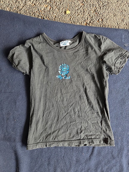 Rip Curl T-paita XS musta naisten Baby tee