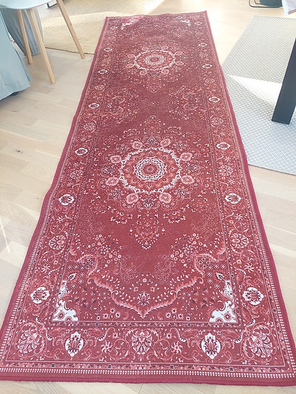 Punainen käytävämatto/pitkä matto 80x250