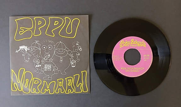 EPPU NORMAALI: Mekin tehtiin rakkautta/Kitara ja kivääri 7" (Poko Rekords, 1979)