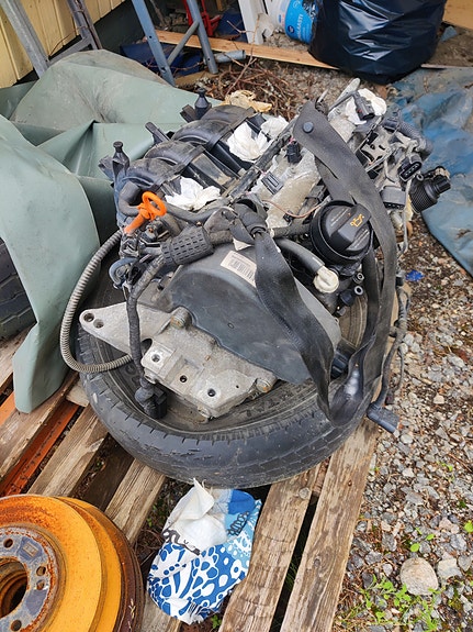 Vw golf 1.6 16v azd/bcb moottori