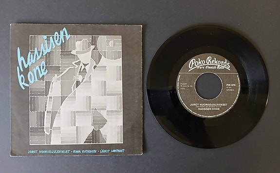 HASSISEN KONE: Jurot nuorisojulkkikset 7" EP (Poko Rekords, 1981)