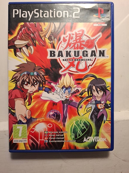 Bakugan Battle Brawlers Playstation 2 peli
