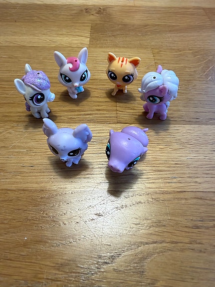 Littlest Pet Shop -figuurit, 6 kpl setti numero 8