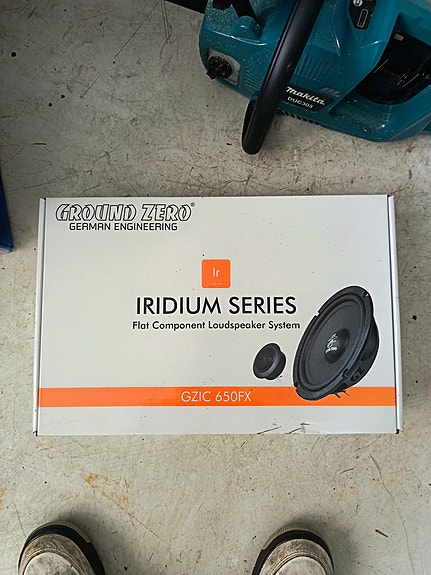 Ground Zero Iridium Series GZIC 650FX erillissarja kaiuttimet