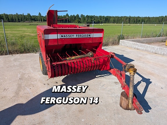 Massey Ferguson 14 paalain, katso video!