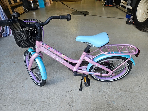 Crescent lasten polkupyörä 16" vaaleanpunainen