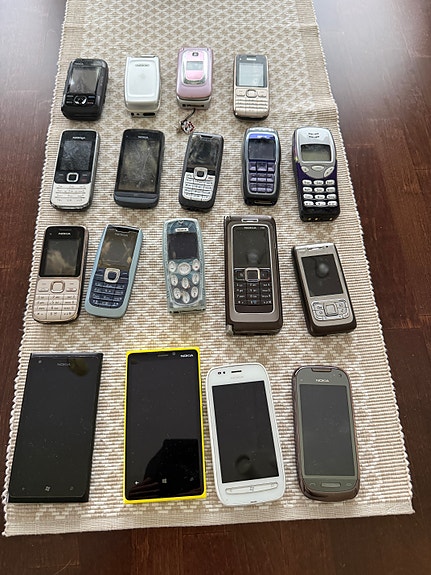 Nokia puhelimia