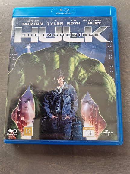 The Incredible Hulk Blu-ray elokuva