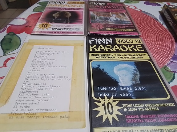 Finn Video karaoke-videokasetit