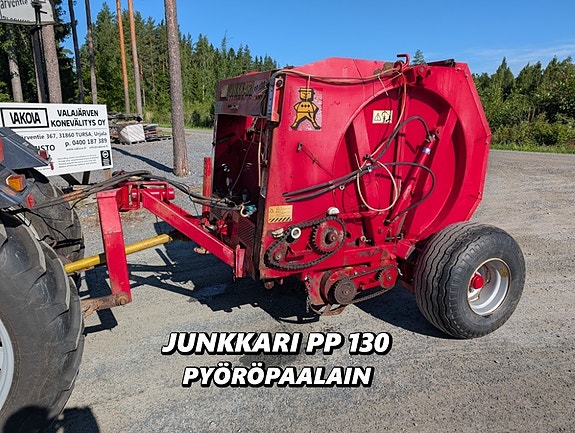 Junkkari PP130 pyöröpaalain, katso video!