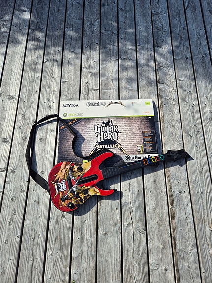 Metallica guitar hero kitara, ei sis peliä