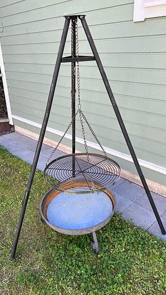 Ulkotulipata grillillä