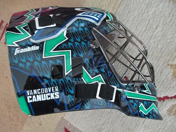 Katukiekko maalivahdin maski Franklin Sports