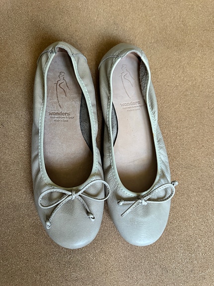 Wonders nahkaiset ballerinat, 38