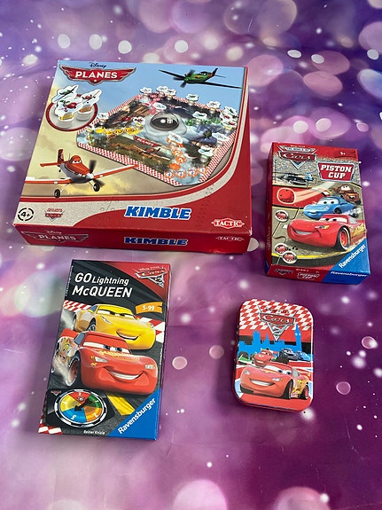 Cars- ja Lentsikat -aiheiset pelit