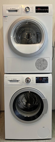 Pesutorni Bosch 6 Series 9 kg, EcoSilence  I-Dos/SelfCleaning, 1400 rpm