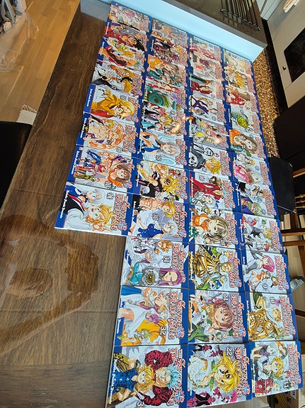 Seven Deadly Sins mangasetti 1-41