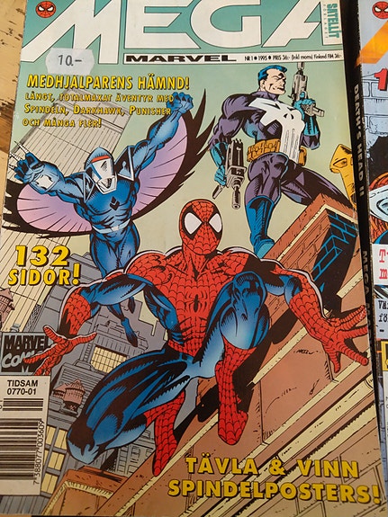 Marvel Mega -sarjakuvalehdet ruotsiksi