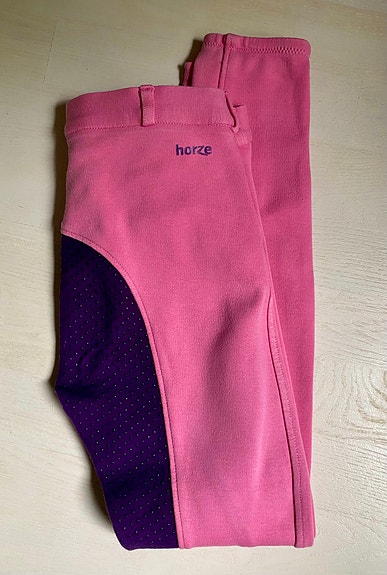 Horze ratsastushousut koko 160 pinkki