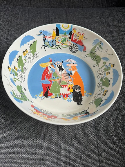 Muumi Ystävyys-tarjoilukulho 23 cm