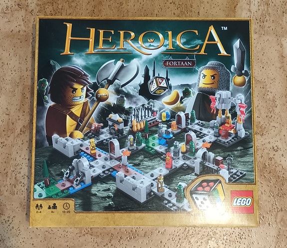 Lego Heroica Fortaan lautapeli