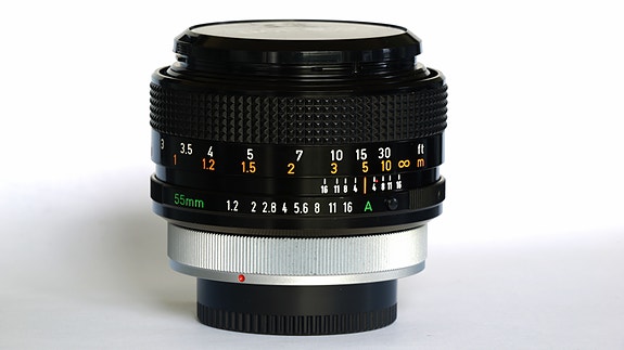 Canon FD 55mm f 1.2