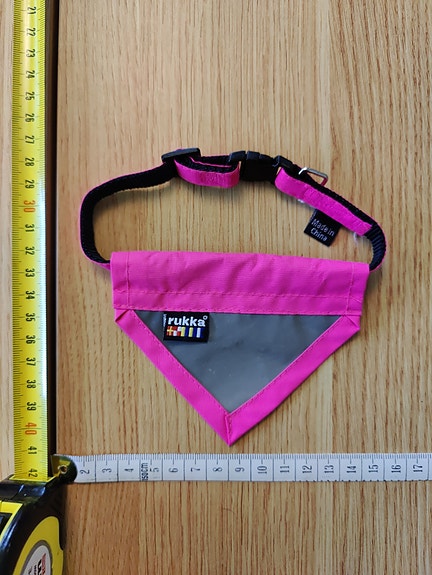 Rukka koiran huomioliivi/kaulapanta S pinkki