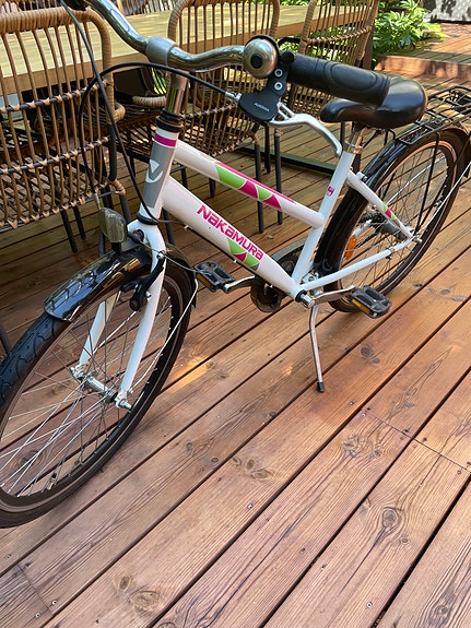 Nakamuro Jr lastenpyörä 24" valkoinen