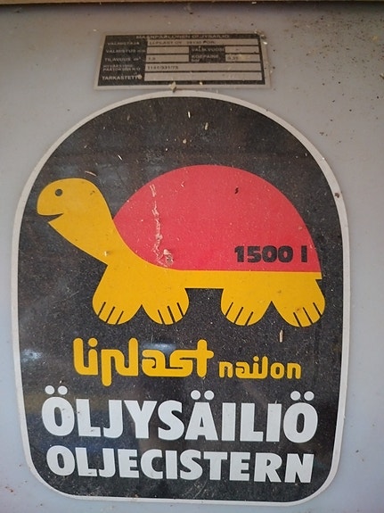 1500L Linjast nailon öljysäiliö