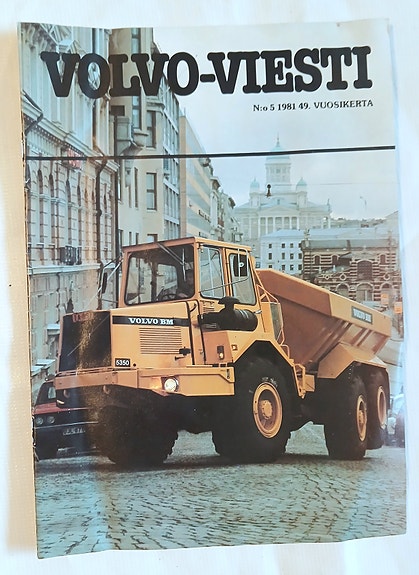 Volvo-Viesti 5/1981, Volvo BM 5350 -dumpperi
