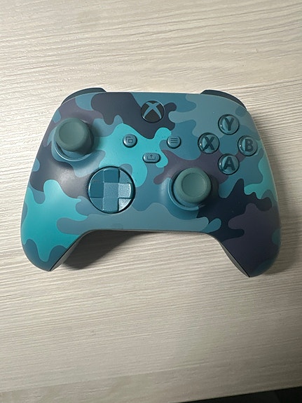 Xbox langaton ohjain sininen camo