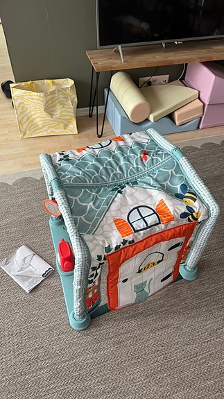 Fisher-price leikkimatto/maja