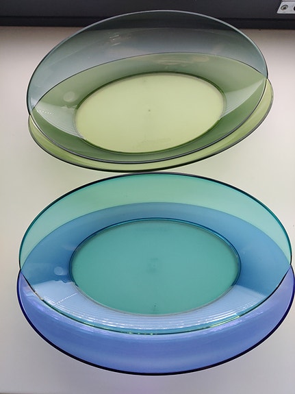 2x Tupperware tarjoiluastia