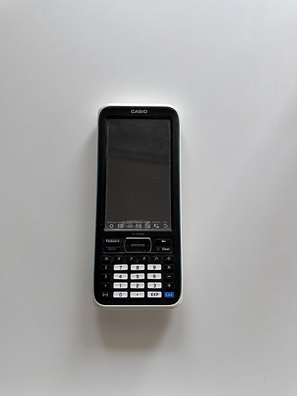 Casio graafinen laskin musta