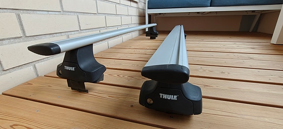 Thule WingBar Evo ja Rapid System 754 kattotelineet