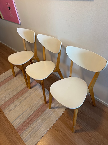 Ruokapöydän tuolit 3 kpl