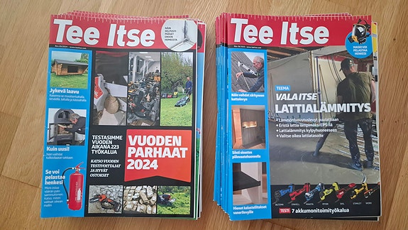 Tee itse- lehtiä