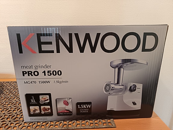 Kenwood Pro 1500 lihamylly