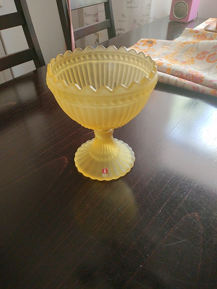 Iittala matta keltainen mariskooli