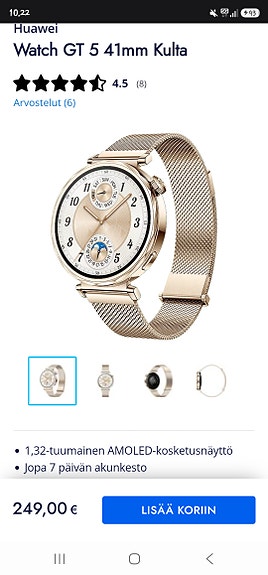 Huawei Watch GT5 älykello
