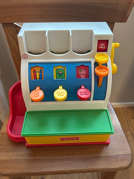 Fisher-Price kassakone