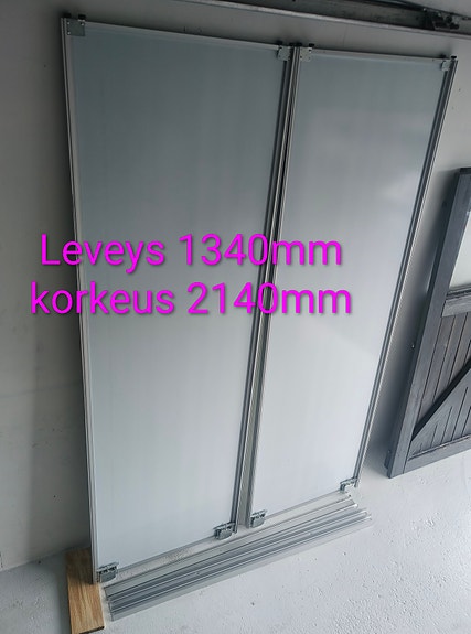 peili-liukuovet kaappiin 1350 x 2140 mm