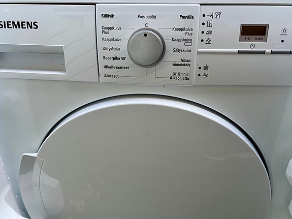 Siemens 7kg kondensoiva kuivausrumpu