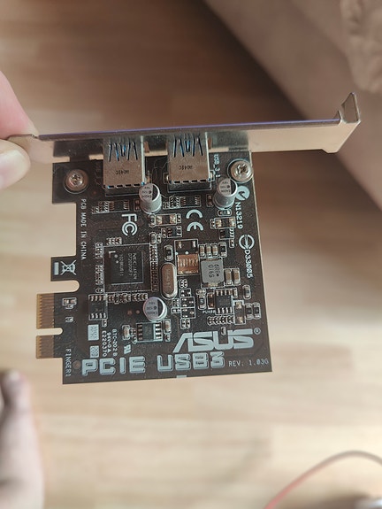 Asus PCIe USB 3.0 -lisäkortti