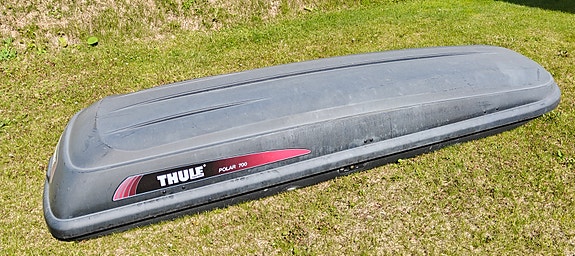 Thule Polar 700 kattoboksi musta