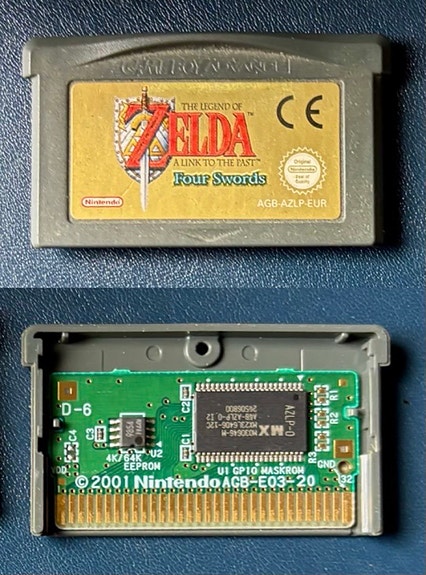 GBA: The Legend of Zelda: A Link to the Past and Four Swords
