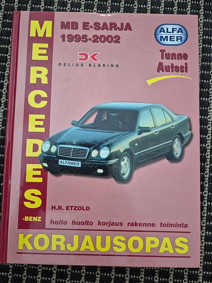Alfamer Mercedes-Benz E-sarja korjausopas 1995–2002